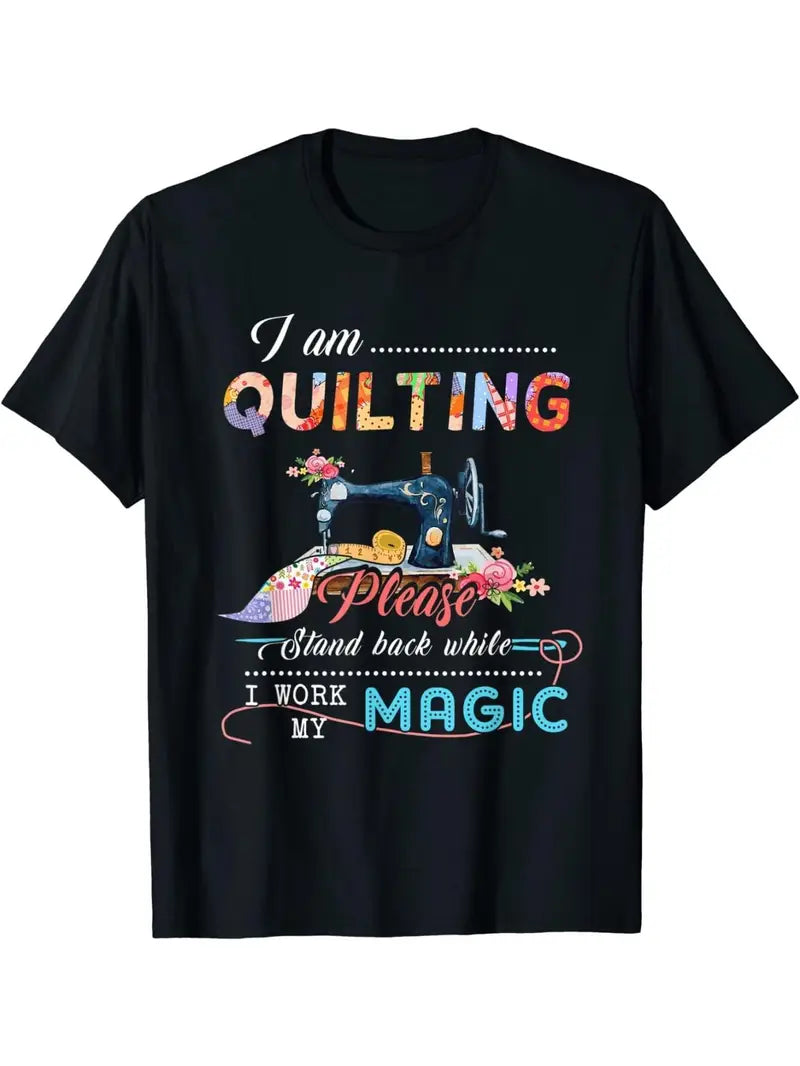 Quilting T-Shirt - Quilting Magic (100% Cotton) (Pre-order: Feb 2026)