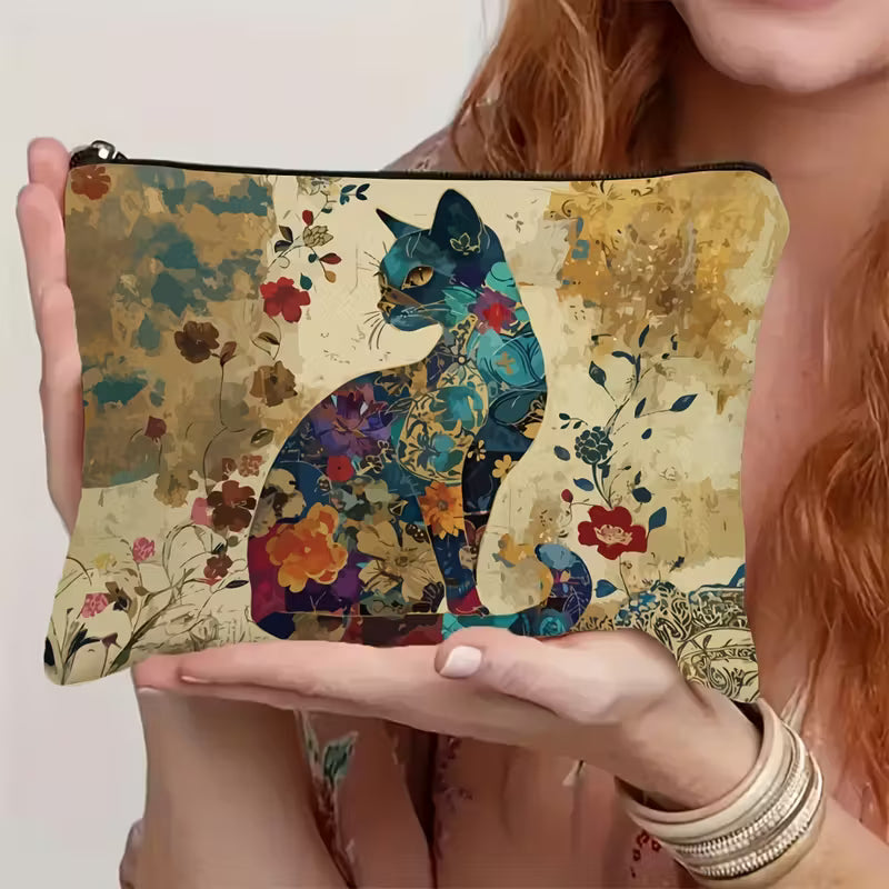 Sew n' Stash Bag - Boho Feline