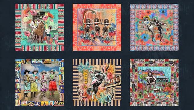 Lipstick Cowgirl - Half Yard Bundle - Moda