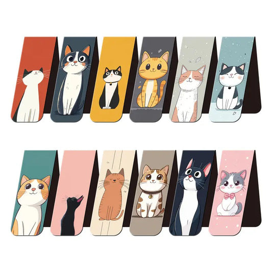 Purrfect Page Pals Magnetic Kitty Bookmarks