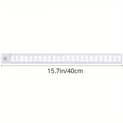 LED Motion Rechargeable Detachable Strip Lighting (15.7" Ultra Thin)