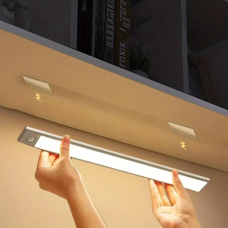 LED Motion Rechargeable Detachable Strip Lighting (15.7" Ultra Thin)