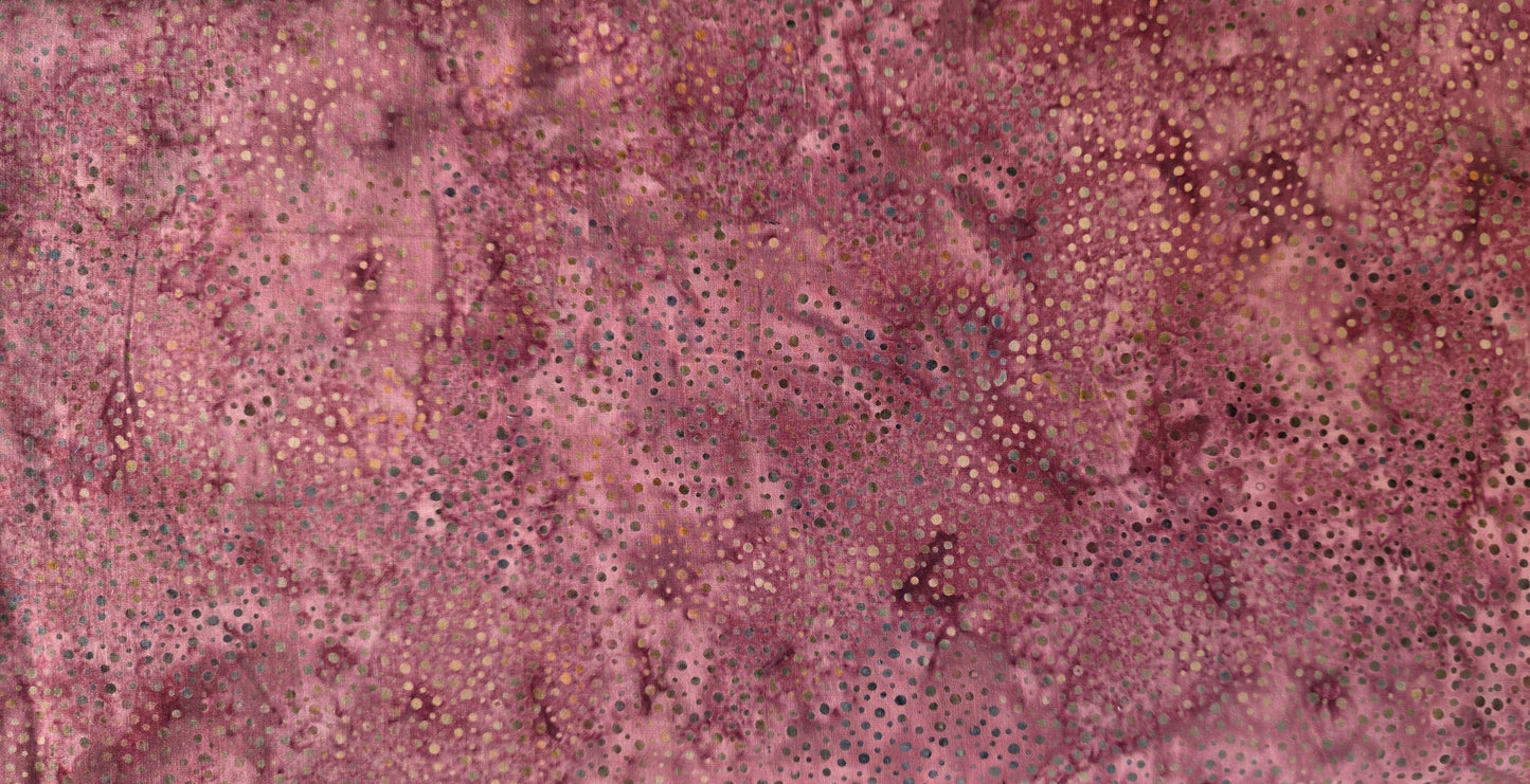 Bali Batik Handpaints 8851-35 in Claret - Hoffman