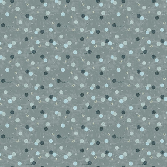 Paws & Play - Yarn Balls in Mint - Eri Kamei - FIGO (Northcott)