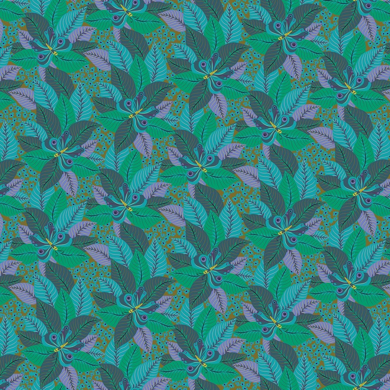 Camouflage - Blend In in Cool - Kathy Doughty - FIGO (Northcott) (Pre-order: Apr 2026)