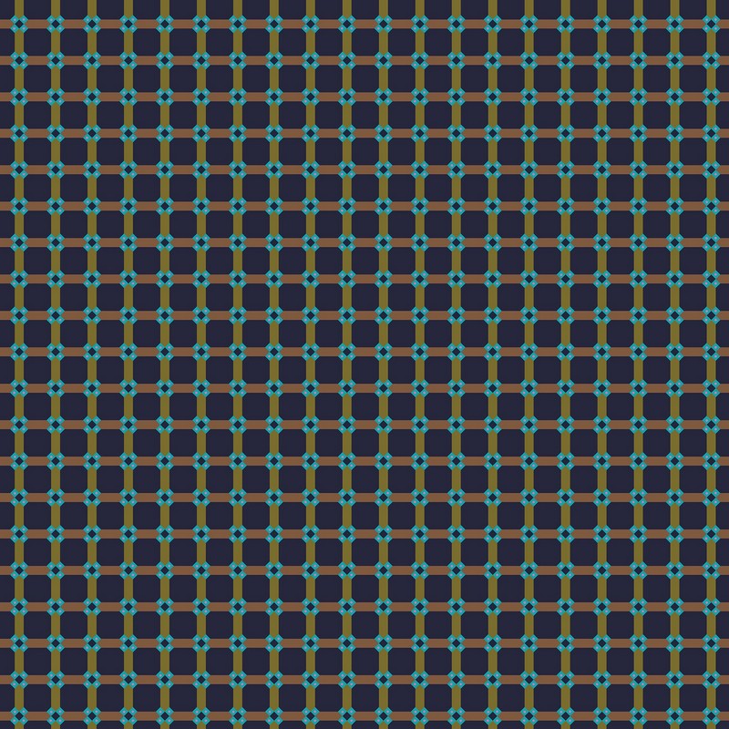 Camouflage - X in Navy - Kathy Doughty - FIGO (Northcott) (Pre-order: Apr 2026)