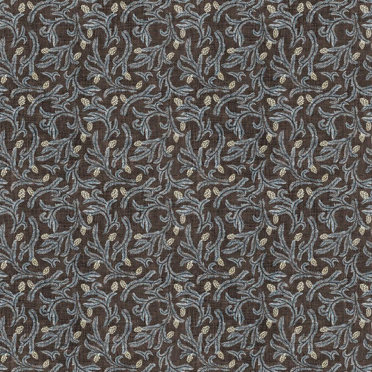 Snowdrift - Pinecones in Brown - Esther Fallon Lou - FIGO (Northcott) (Pre-order: Aug 2026)