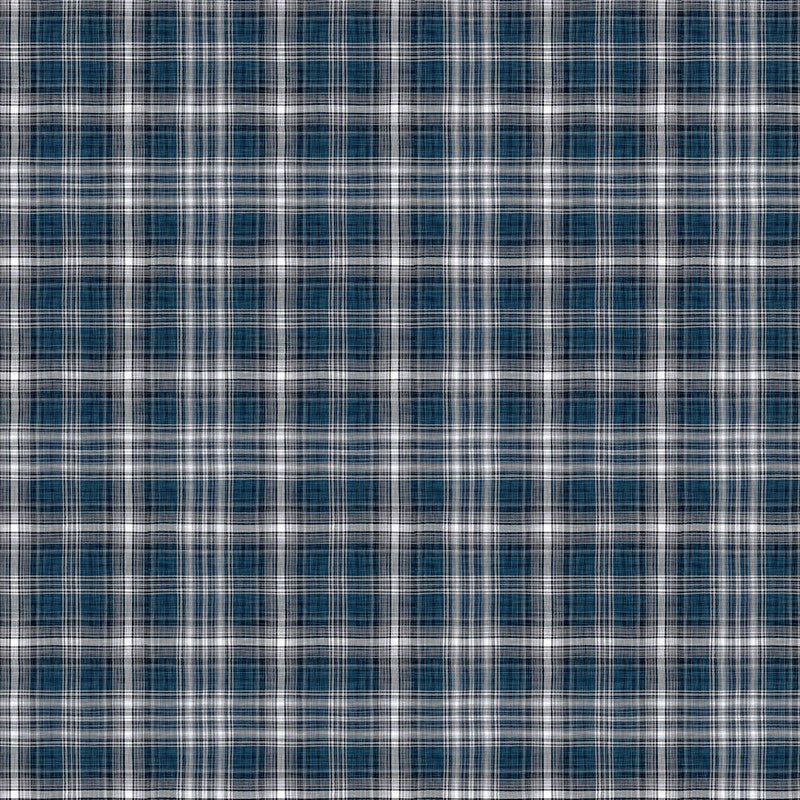 Saddle & Sky - Checks in Blue - FIGO Studio (Northcott) (Pre-order: Dec 2026)