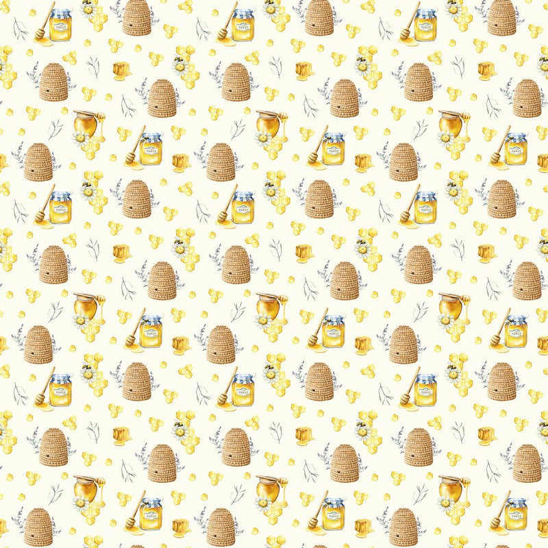Sun Patch - Honey in Yellow - FIGO Studio (Northcott) (Pre-order: Jan 2027)