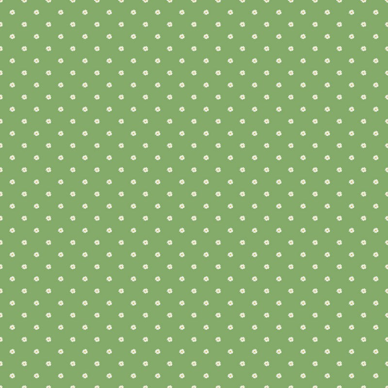 Sun Patch - Daisies in Green - FIGO Studio (Northcott) (Pre-order: Jan 2027)