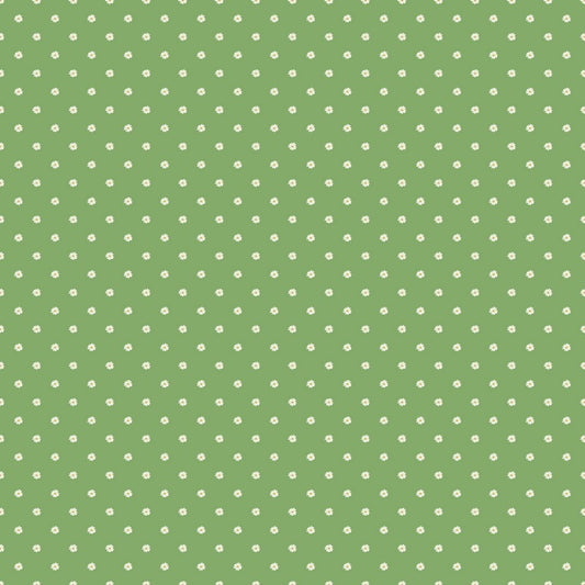 Sun Patch - Daisies in Green - FIGO Studio (Northcott) (Pre-order: Jan 2027)