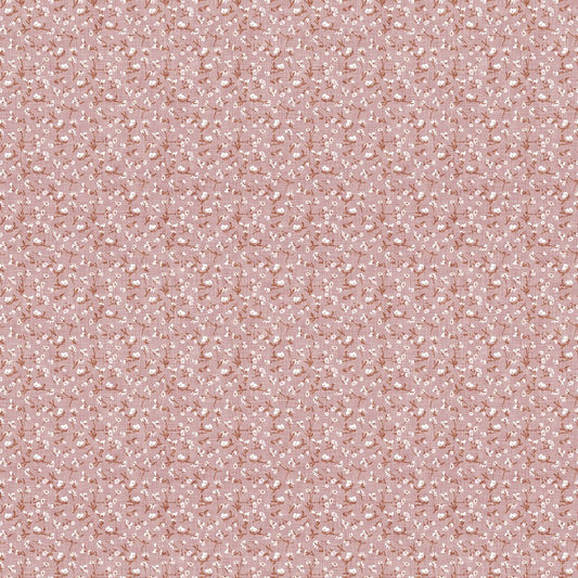 Meadow Song - Ditsy Floral in Pink - Esther Fallon Lau - FIGO (Northcott) (Pre-order: Apr 2027)