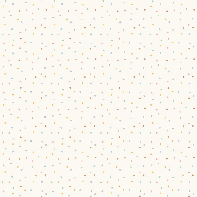 Small World - Dots in Cream - Sarah Betz - FIGO (Northcott) (Pre-order: Apr 2027)