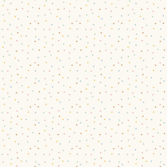 Small World - Dots in Cream - Sarah Betz - FIGO (Northcott) (Pre-order: Apr 2027)