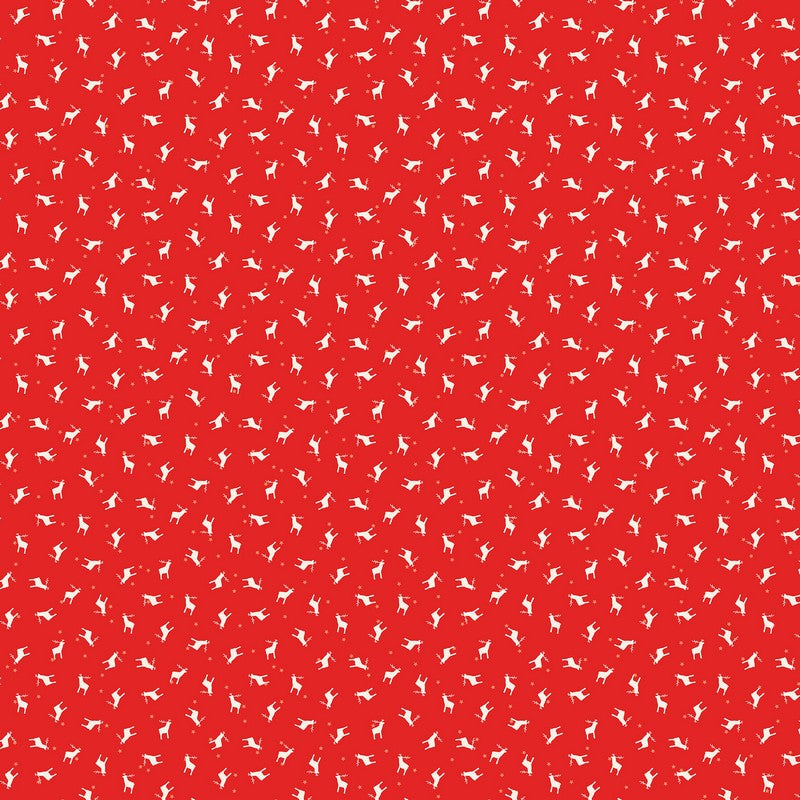 Festive Pop - Deers in Red - FIGO Studio (Northcott) (Pre-order: Jul 2027)