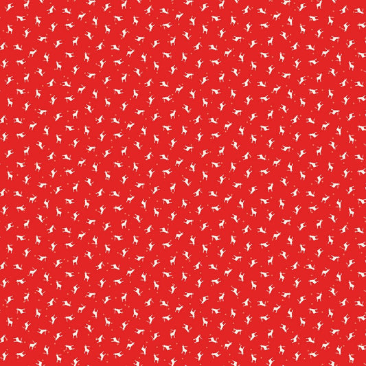 Festive Pop - Deers in Red - FIGO Studio (Northcott) (Pre-order: Jul 2027)