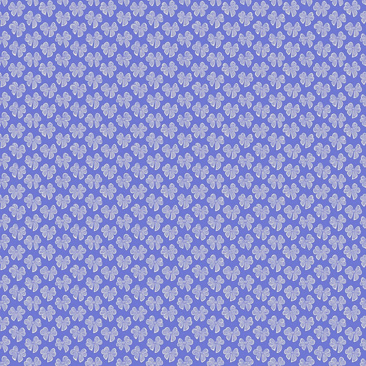 Under A Firefly Moon RAYON - Bitty Bows in Blue - Heather Bailey - FIGO (Northcott) (Pre-order: May 2027)