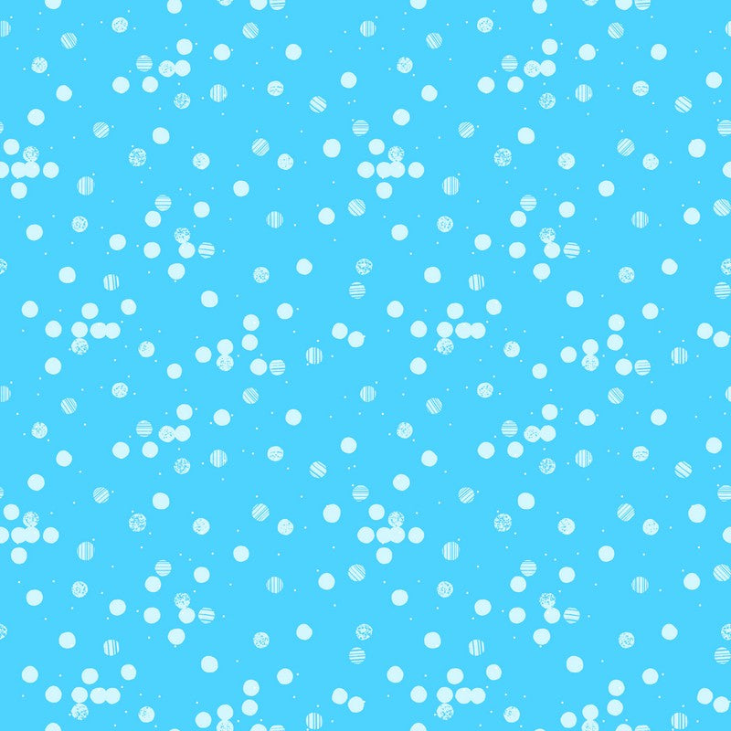 Festive Pop - Snow in Blue - FIGO Studio (Northcott) (Pre-order: Jul 2027)