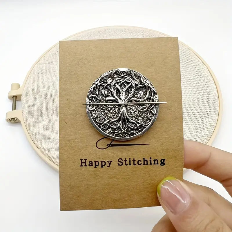 Tree of Life Needle Minder - Dinkydoo Fabrics