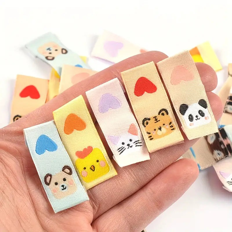 Snuggle Stitch Animal Tags (5pc)