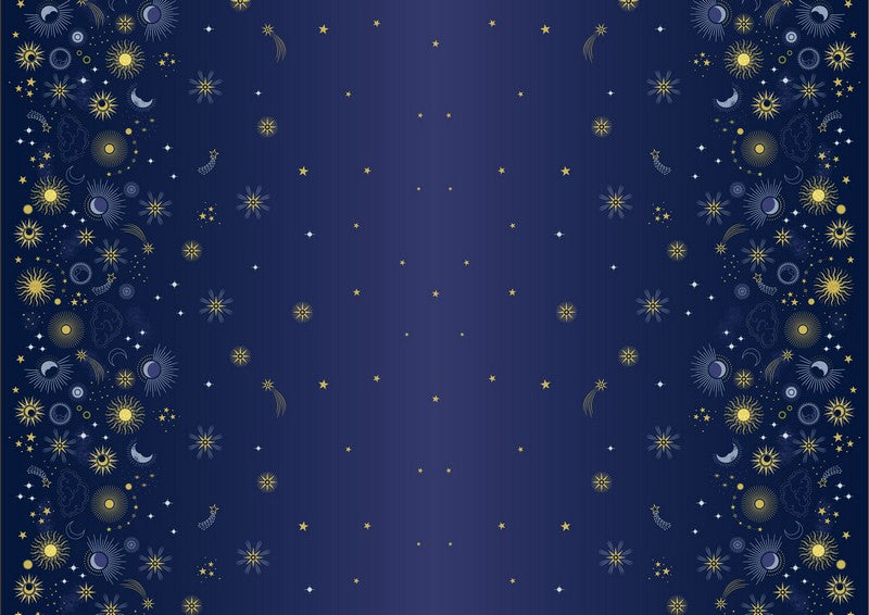 Celestial - Main in Gold Metallic - Lewis & Irene