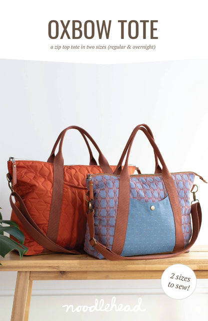 Oxbow Tote Pattern - Noodlehead