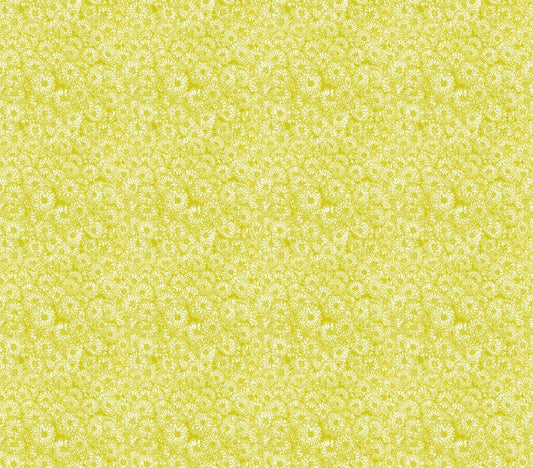 Indelible - Mums in Golden - Anna Maria Textiles (Northcott)