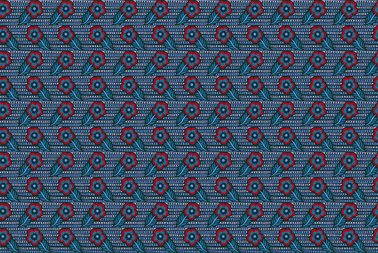 Shooting Star - Woodcarving in Indigo - Anna Maria Textiles (Northcott) (Pre-order: Nov 2025)