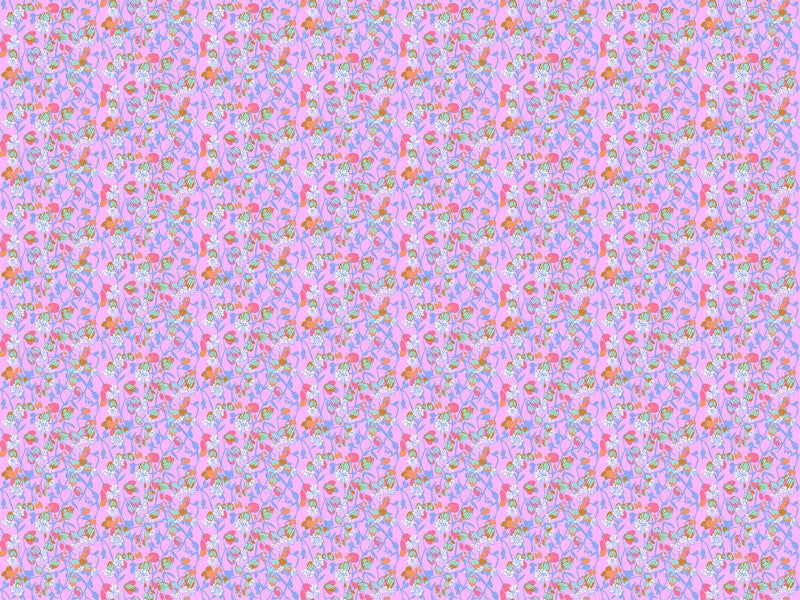 Jumpstart - Silene in Periwinkle - Anna Maria Textiles (Northcott) (Pre-order: Nov 2025)