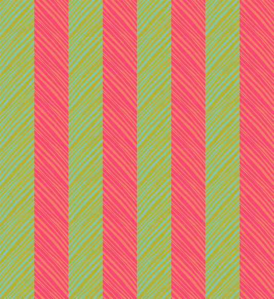 Perennial Borders - Tipsy in Guava - Anna Maria Textiles (Northcott)