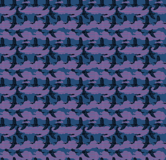 Mosaic Menagerie - Sedge in Ink - Anna Maria Textiles (Northcott) (Pre-order: Dec 2026)