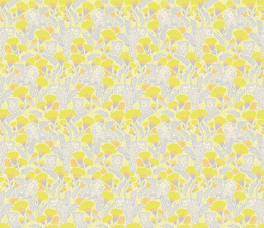 Mosaic Menagerie - Cheetah Cloth in Meringue - Anna Maria Textiles (Northcott) (Pre-order: Dec 2026)