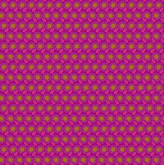 Sunseekers - Dancers in Magenta - Anna Maria Textiles (Northcott) (Pre-order: Feb 2027)