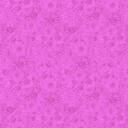 Gentle Rendering - Bounty in Magenta - Anna Maria Textiles (Northcott) (Pre-order: May 2027)