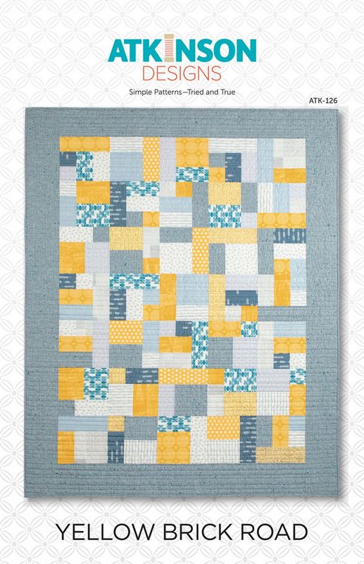 Yellow Brick Road Quilt Pattern - Atkinson Designs (Pre-order: July 2024)