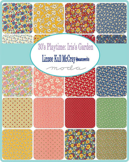 30's Playtime Iris's Garden - Jelly Roll - Linzee Kull McCray - Moda (Pre-order: May 2027)