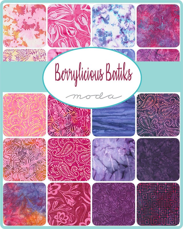 Berrylicious Batiks - Fat Quarter Bundle - Moda (Pre-order Aug 2024)