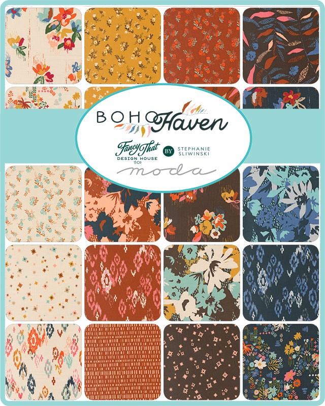 Boho Haven - Fat Quarter Bundle - Fancy That Design House - Moda (Pre-order: Feb 2026)
