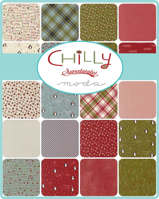 Chilly - Charm Pack - Sweetwater - Moda (Pre-order: July 2026)