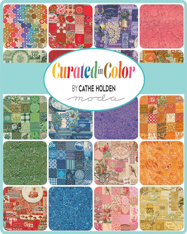 Curated in Color - Charm Pack - Cathe Holden - Moda (Pre-order Apr 2024)