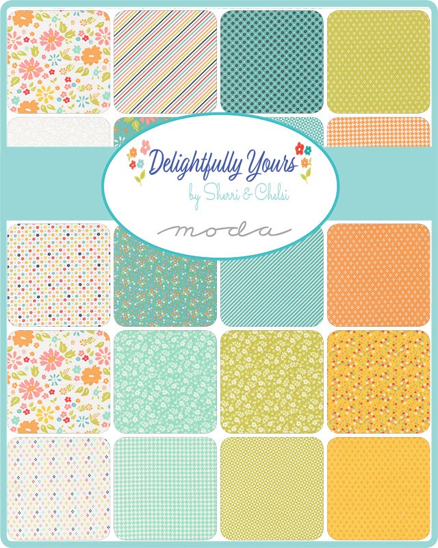 Delightfully Yours - Charm Pack - Sherri & Chelsi - Moda (Pre-order: Jan 2026)