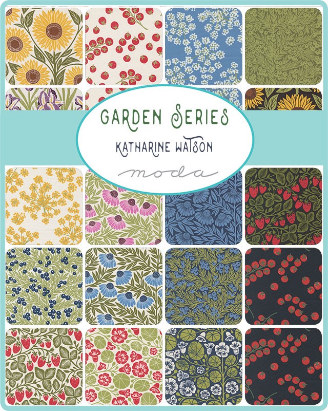Garden Series - Layer Cake - Katharine Watson - Moda (Pre-order: Feb 2026)