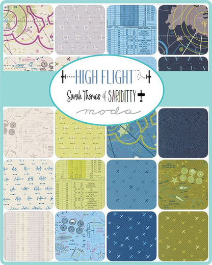 High Flight - Jelly Roll - Sariditty - Moda - Dinkydoo Fabrics