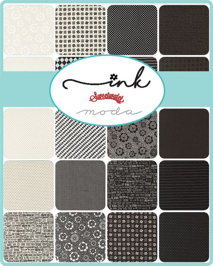 Ink - Charm Pack - Sweetwater - Moda (Pre-order: April 2027)