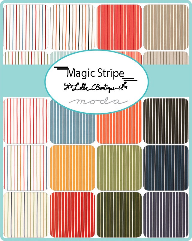 Magic Stripe - Charm Pack - Lella Boutique - Moda (Pre-order: Mar 2027)