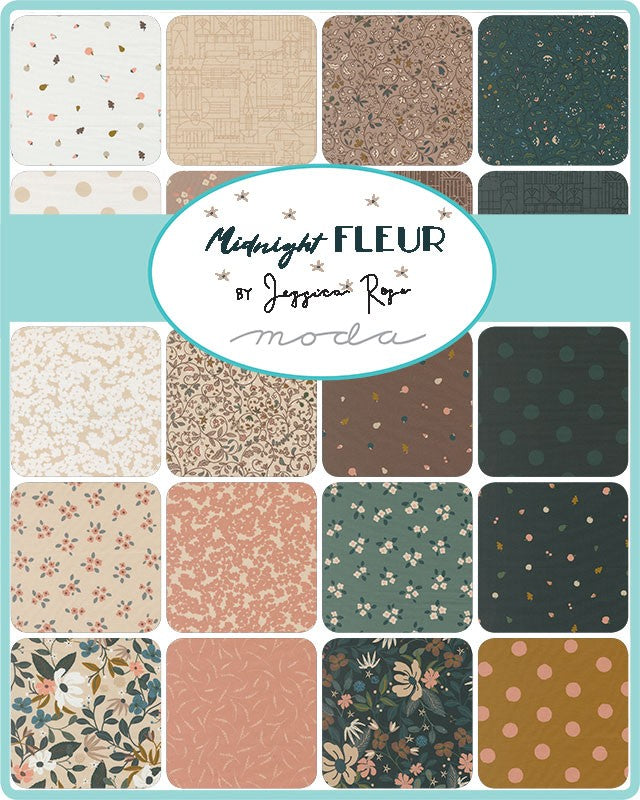 Midnight Fleur - Layer Cake - Elena Amo - Moda (Pre-order: Dec 2026)