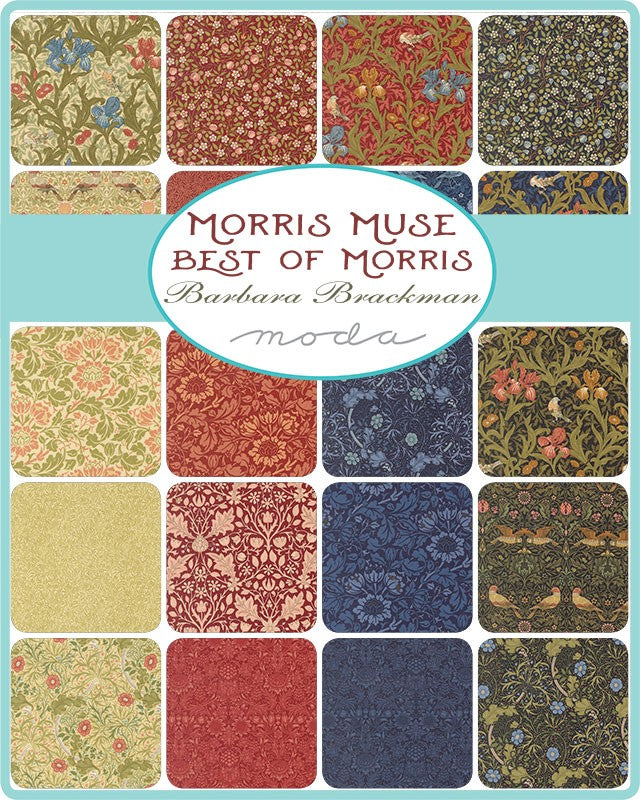 Morris Muse - Fat Quarter Bundle - Barbara Brackman - Moda (Pre-order: Apr 2026)