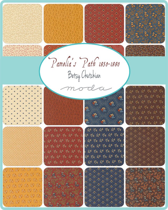 Pamelia's Path - Fat Quarter Bundle - Betsy Chutchian - Moda (Pre-order: Mar 2026)