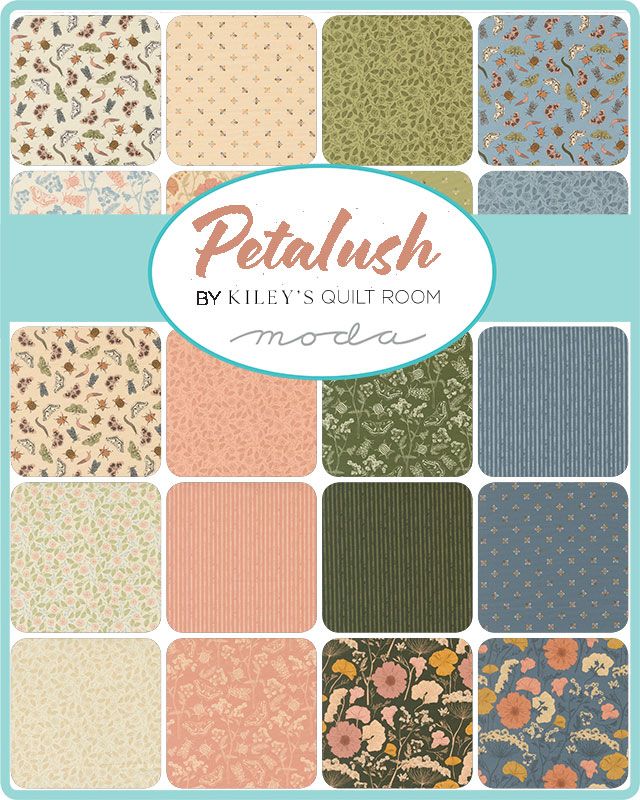 Petalush - Charm Pack - Kiley's Quilt Room - Moda (Pre-order: Aug 2026)