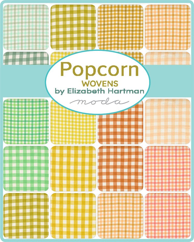 Popcorn Wovens - Charm Pack - Elizabeth Hartman - Moda (Pre-order: Dec 2026)